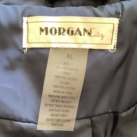 EUC. Quilted jacket with Sherpa lined collar - Picture 4 of 4